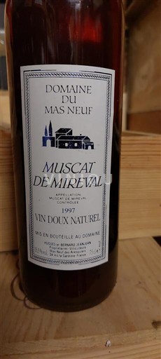 Languedoque Muscat de Mireval Domaine Mas Neuf 1997