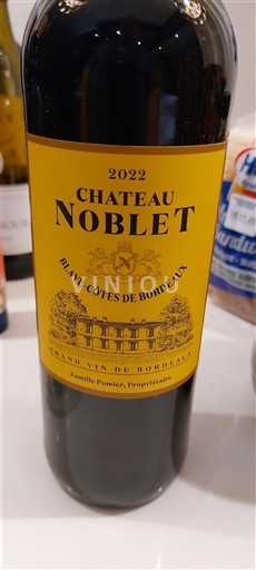Bordeaux Blaye-côtes-de-bordeaux Château Noblet 2022