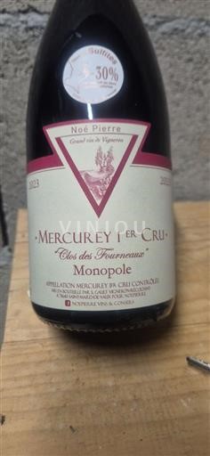 Bourgondië Mercurey Premier Cru Noé Pierre Clos des Fourneaux Monopole 2023