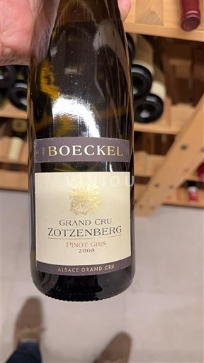 Alsace Không được chỉ định Grand Cru Boeckel 2008