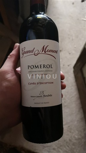 Bordeaux Pomerol Maison Johanet Boubée Grand Moment d'Exception 2023