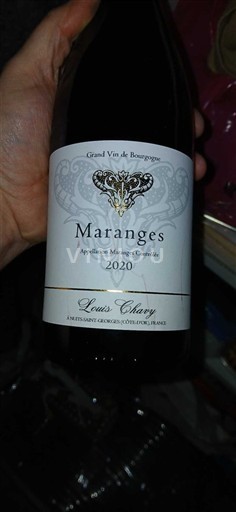 Burgundija Maranges Louis Chavy 2020