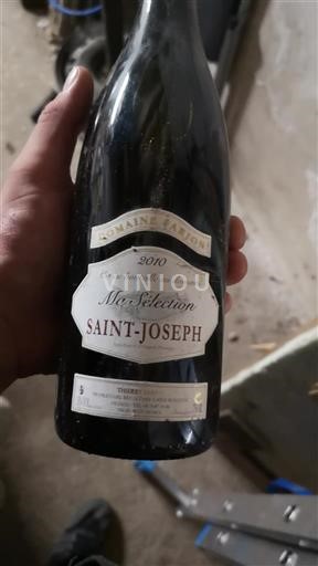 Údolí Rhôny Saint-Joseph Domaine Barou Mes Sélection 2010