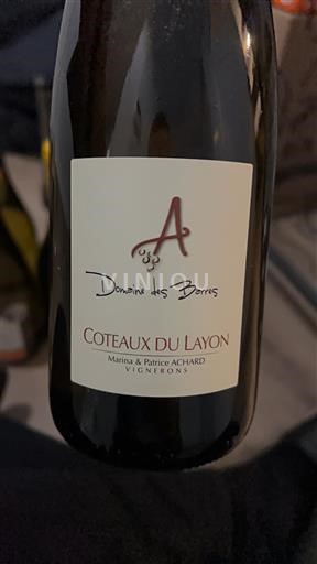 Loirevallei Coteaux du Layon Domaine Des Berries Niet-geïntegreerd