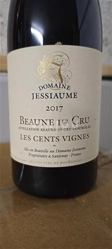 Bourgogne Premier Cru Domaine Jessiaume Les Cents Vignes 2017
