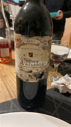 Bordeaux Bordeaux Supérieur Boutignac 2007