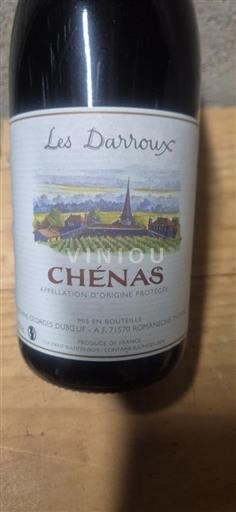 Beaujolais Chénas Les Darroux 2022