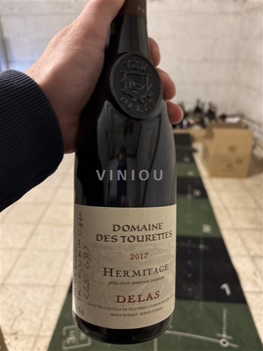 Rhône-dalen Hermitage Delas Domaine des Tourettes 2017