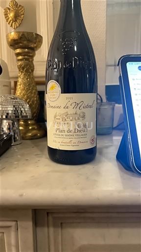 Rhônedalen Côtes-du-Rhône-Villages Domaine Mistral 2021