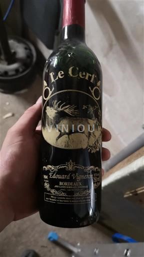 Bordeaux Edouard Vigneron Le Cerf 1994