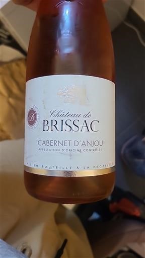 Thung lũng sông Loire Cabernet-d'Anjou Château Brissac Không niên vụ