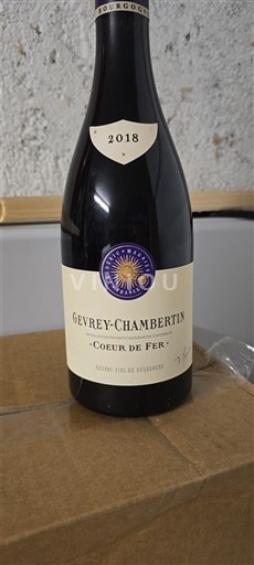 Bourgogne Gevrey-chambertin Domaine La Vougeraie Cœur de Fer 2018