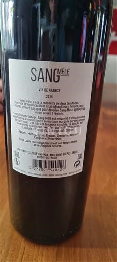 Linguadoca Non specificato Bruno Andreu Sang Mêlé 2019