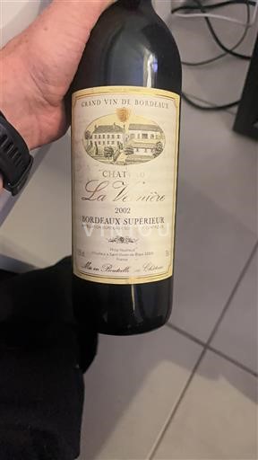 Bordeaux Bordeaux Supérieur Château La Vimière 2002