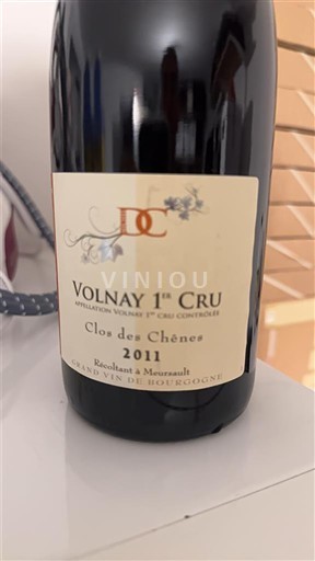Burgundsko Nespecifikováno Premier Cru Domaine Clos des Chênes Clos des Chênes 2011