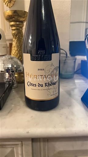Rona dolina Côtes-du-Rhône Ogier Héritages 2022