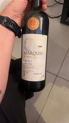 Burdeos Saint-Estèphe Marquis de Saint-Estèphe Prestige 2002