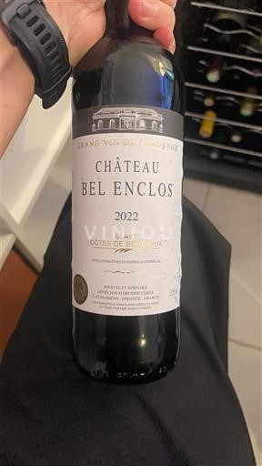 Bordeaux Blaye-côtes-de-bordeaux Château Bel Enclos 2022