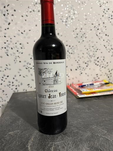 Bordeaux Saint-Émilion Grand Cru Grand Cru Château Lagoutte Jean Voisin 2022