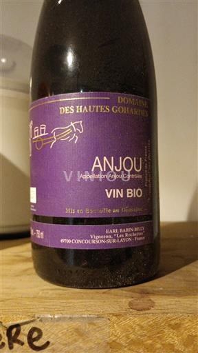 Loire Valley Anjou Domaine Des Hautes Gohardes 2021