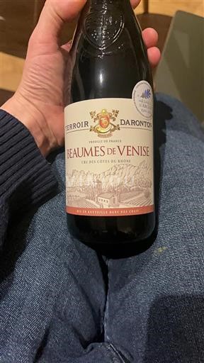 Thung lũng Rhône Beaumes de Venise Terroir Daronton 2024