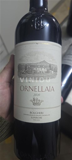 Toscana Không được chỉ định Ornellaia 2020