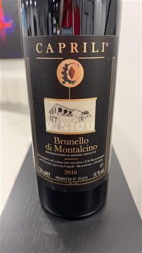 Toscana Brunello di Montalcino Caprili 2016