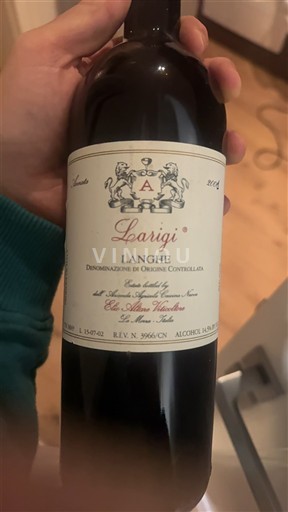 Piemonte Langhe Elio Altare Larigi 2001