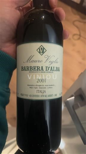 Piemonte Barbera d'Alba Mauro Veglio 2001