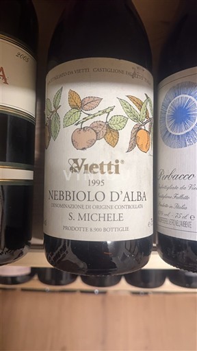 Piemonte Nebbiolo d'Alba Vietti S. Michele 1995