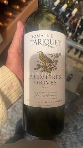 South West Côtes de Gascogne Domaine Tariquet Premières Grives Non-Vintage