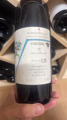 Piemonte Barbera d'Alba Voerzio Ciabot della Luna 1997
