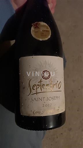 Rhône Valley Saint-Joseph Cave Saint-Désirat Septentrio 2017