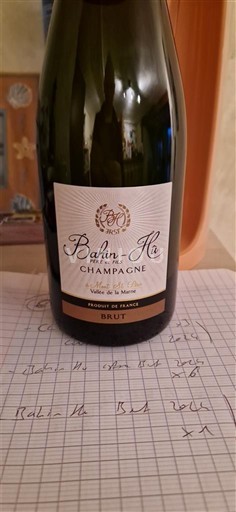 Champagne Champagne Bahin-HU Ikke årgangsbestemt