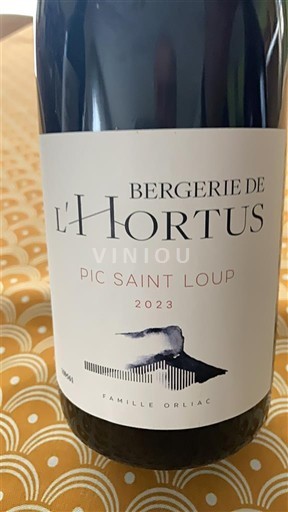 Languedoc Pic-saint-loup Bergerie de l'Hortus 2023