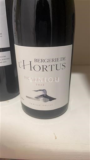 Languedoc Pic-saint-loup Bergerie de l'Hortus 2023