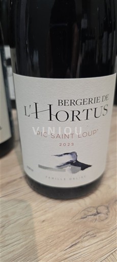 Languedoc Pic-saint-loup Bergerie de l'Hortus 2023