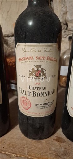 Bordeaux Montagne-saint-émilion Château Haut-Bonneau Vieilles Vignes 2009