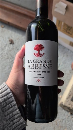 Bordeaux Saint-Émilion Grand Cru Grand Cru La Grande Abbesse 2018