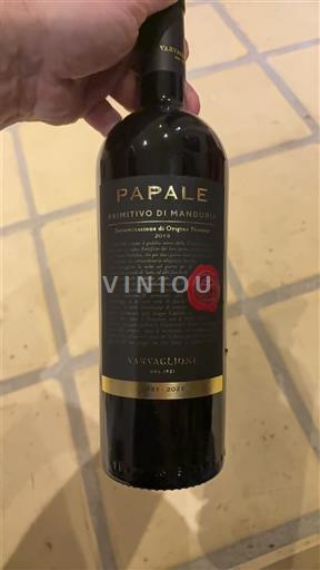 Puglia Primitivo di Manduria Varvaglione Papale Oro 2019
