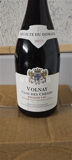 Burgundy Volnay Premier Cru Château Meursault Clos des Chênes 2017