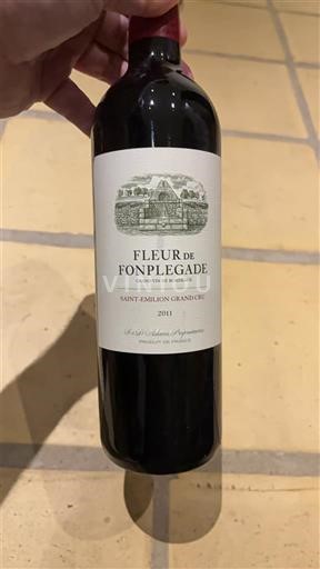 Bordeaux Saint-Émilion Grand Cru Château Fonplégade Fleur de Fonplégade 2011
