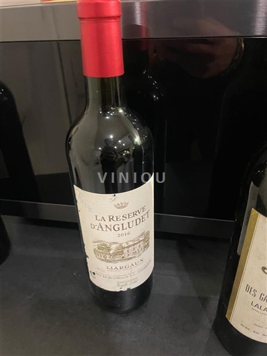 Bordeaux Margaux Château Angludet La Réserve d'Angludet 2016