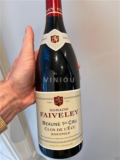 Bourgogne Không được chỉ định Premier Cru Domaine Faiveley Clos de l'Ecu Monopole 2017