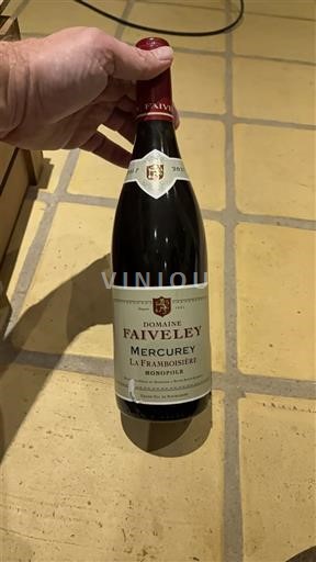 Bourgondië Mercurey Domaine Faiveley La Framboisière Monopole 2017