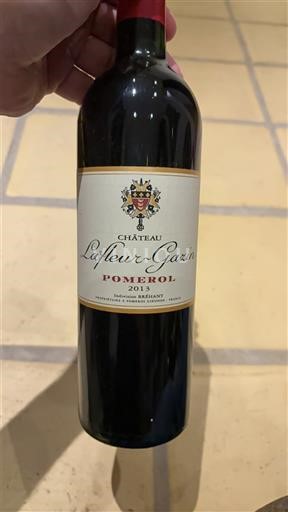 Bordeaux Pomerol Château Lafleur-Gazin 2013