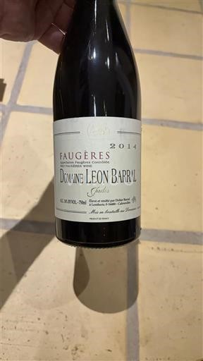 Languedoque Faugères Domaine Léon Barral 2014