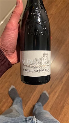 Valle del Ródano Châteauneuf-du-Pape. Domaine Bois de Saint Jean 2018