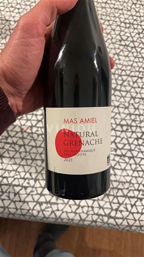 Roussillon Côtes-du-Roussillon Mas Amiel Natural Grenache 2021