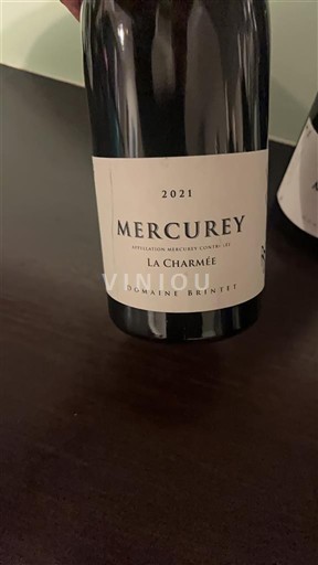 Borgoña Mercurey Domaine Brintet La Charmée 2021